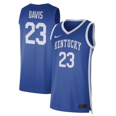 Kentucky YOUTH Nike #23 Anthony Davis Replica Basketball Jersey
