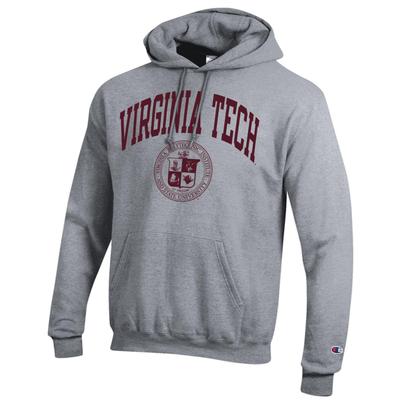 Virginia Tech Champion College Seal Hoodie