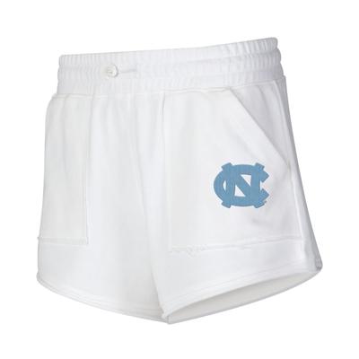 UNC College Concepts Sunray Embroidered Shorts
