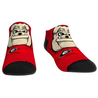 Georgia Mascot Low Cut Socks