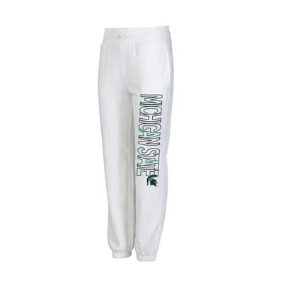Michigan State College Concepts Sunray Embroidered Pants