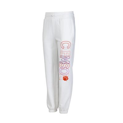 Clemson College Concepts Sunray Embroidered Pants