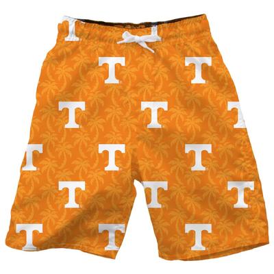 Tennessee Wes and Willy Toddler AO Palm Tree Swim Trunk