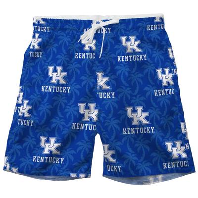 Kentucky Wes and Willy YOUTH AO Palm Tree Swim Trunk