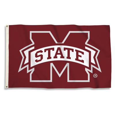 Mississippi State 3' X 5' Logo House Flag