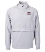  Mississippi State Cutter & Buck Men's Charter Eco Anorak Pullover