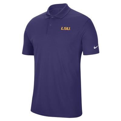 LSU Nike Victory Solid Polo ORCHID