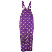  Lsu Wes And Willy Men's All Over Logo Overall