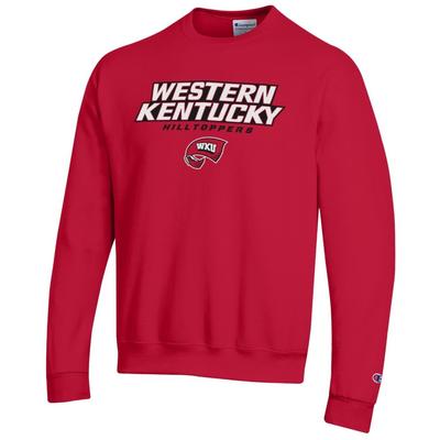 Western Kentucky Champion Straight Stack Crew Sweatshirt