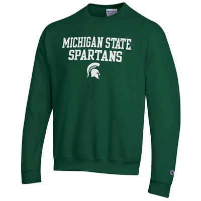 Michigan State Champion Straight Stack Crew Sweatshirt