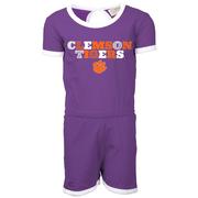  Clemson Wes And Willy Youth Ringer Romper