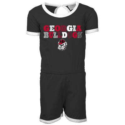 Georgia Wes and Willy Kids Ringer Romper