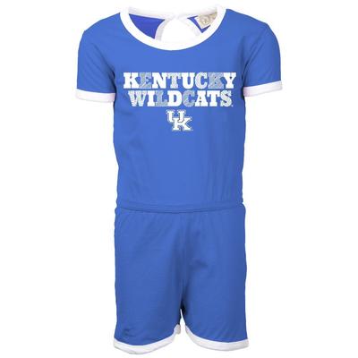 Kentucky Wes and Willy Toddler Ringer Romper