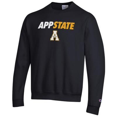 App State Champion Straight Stack Crew Sweatshirt