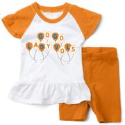  Tennessee Lady Vols Wes And Willy Infant Balloon Ruffle Top With Shorts Set