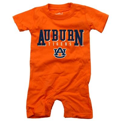 Auburn Wes and Willy Infant Jersey Short Romper