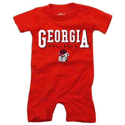 Georgia Wes and Willy Infant Jersey Short Romper