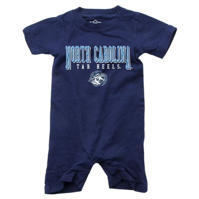 UNC Wes and Willy Infant Jersey Short Romper