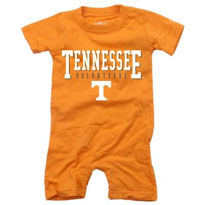 Tennessee Wes and Willy Infant Jersey Short Romper