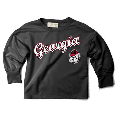 Georgia Wes and Willy Kids Long Sleeve Soft Top