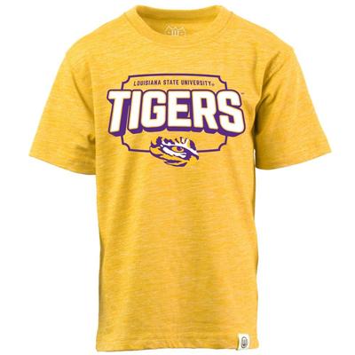 LSU Wes and Willy Toddler Cloudy Yarn Tee