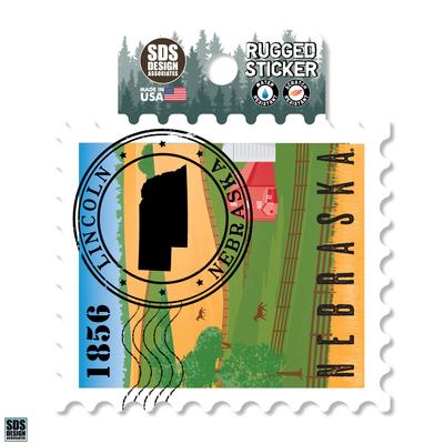 Seasons Design Nebraska Stamp 3.25