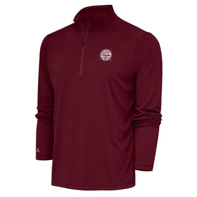 Mississippi State Antigua The Dude Tribute 1/4 Zip Pullover