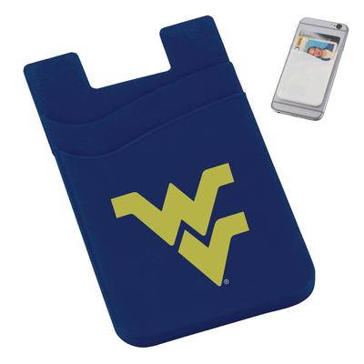 West Virginia Dual Pocket Silicone Phone Wallet