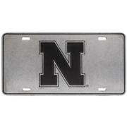  Nebraska Pewter License Plate