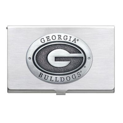 Georgia Heritage Pewter Business Card Case