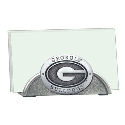 Georgia Heritage Pewter Business Card Holder