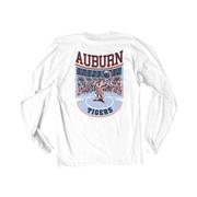  Auburn B- Unlimited Basketball Arena Comfort Colors Long Sleeve Pocket Tee