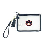  Auburn Wristlet Clear Bag