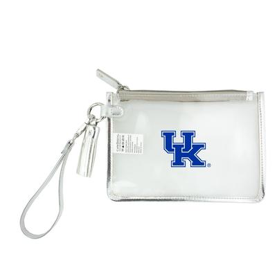 Kentucky Wristlet Clear Bag
