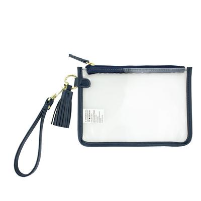 Capri Designs Wristlet Clear Bag