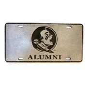  Florida State Alumni Pewter License Plate