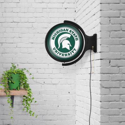 Michigan State Rotating Lighted Wall Sign