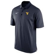  West Virginia Nike Stadium Stripe Polo