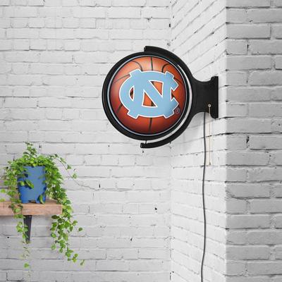 UNC Basketball Rotating Lighted Wall Sign