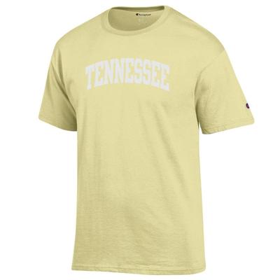 Tennessee Champion Women's White Arch Tee LT_SHOW_YELLOW