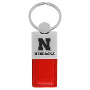  Nebraska Leather Keychain