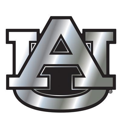 Auburn Car Magnet Chrome AU Logo 3
