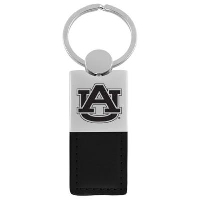 Auburn Leather Keychain