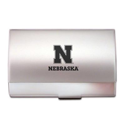 Nebraska Two Tone Business Card Holder
