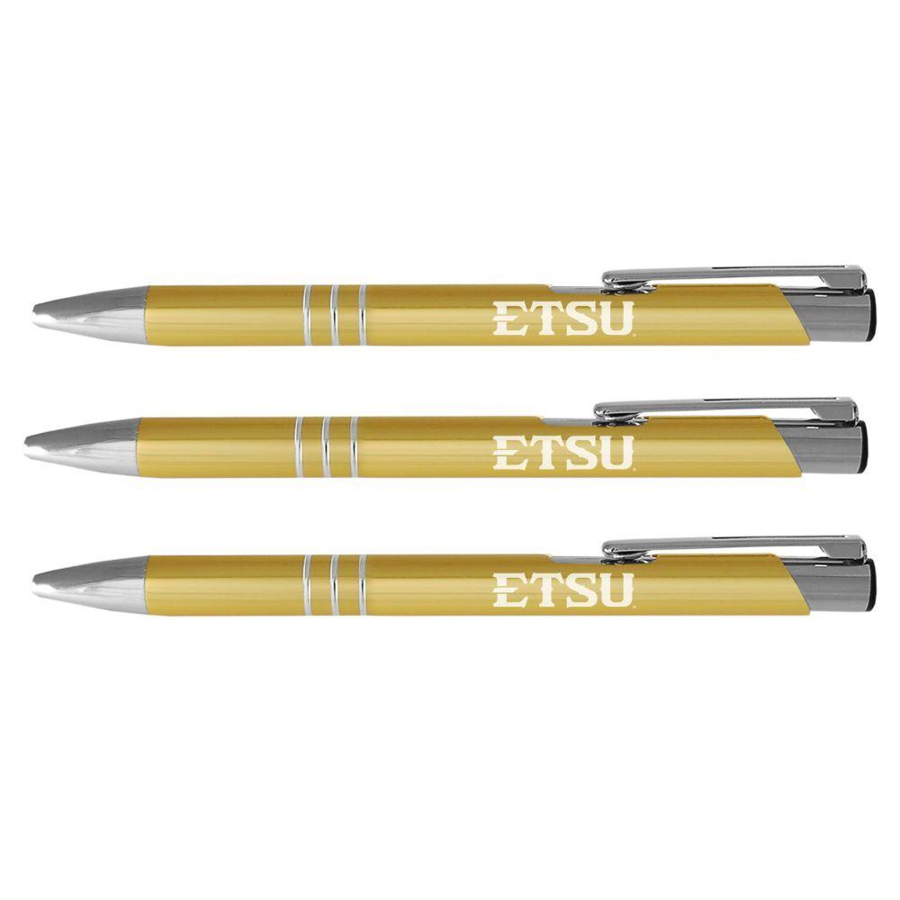  Etsu Aura 3- Pack Ink Pens