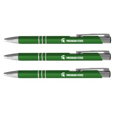 Michigan State Aura 3-Pack Ink Pens