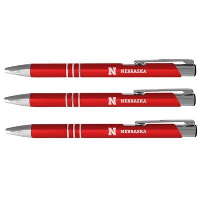 Nebraska Aura 3-Pack Ink Pens