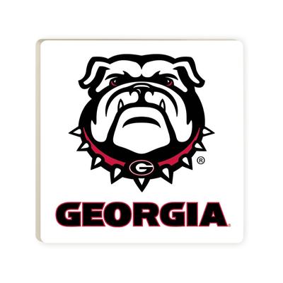 Georgia Bulldog Single Coaster