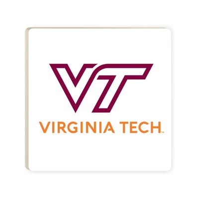 Virginia Tech Logo Single Coaster