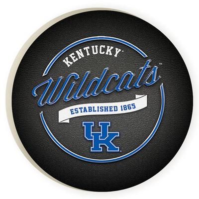 Kentucky 2-Pack Script Car Coasters